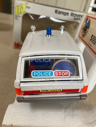 Range Rover Police Scale 1/24 Year 1978 Burago
