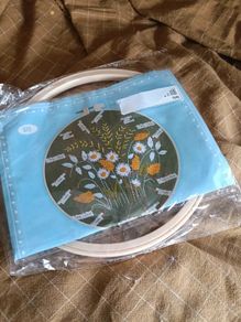 Floral Embroidery Kit