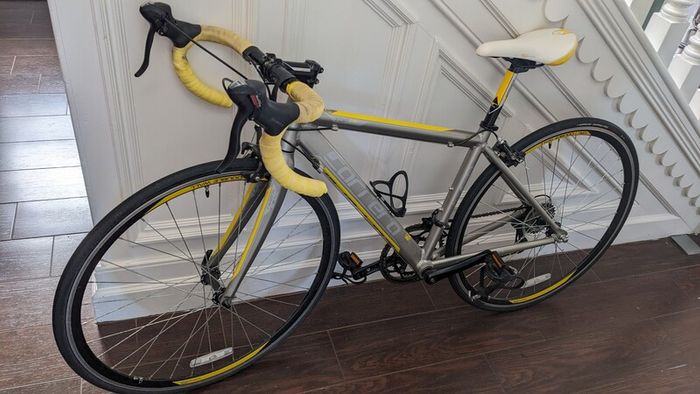 Carrera ltd edition 6061T6 road bike and  Qubo elite trainer