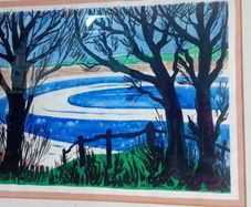 Original Una Gillespie Gayche Landscape Painting