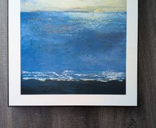 Pair of Sunset Over Water Art Prints