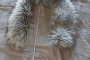 Grey Fur Stole
