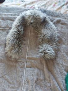 Grey Fur Stole