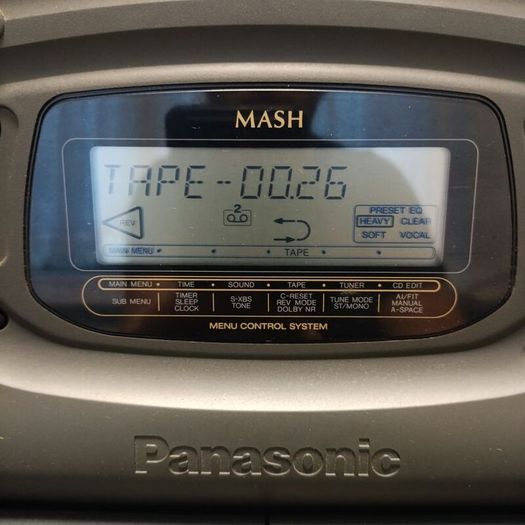 Panasonic RX-DT75 Duel Deck Stereo CD Cobra