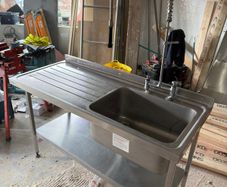 Commercial stainless steel Sink