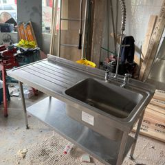 Commercial stainless steel Sink