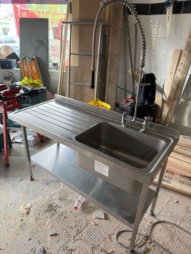 Commercial stainless steel Sink