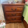 Classic Vintage Solid Wood Bedside pair Image 2