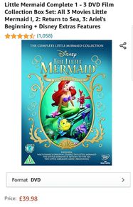 The Little Mermaid Dvd Collection