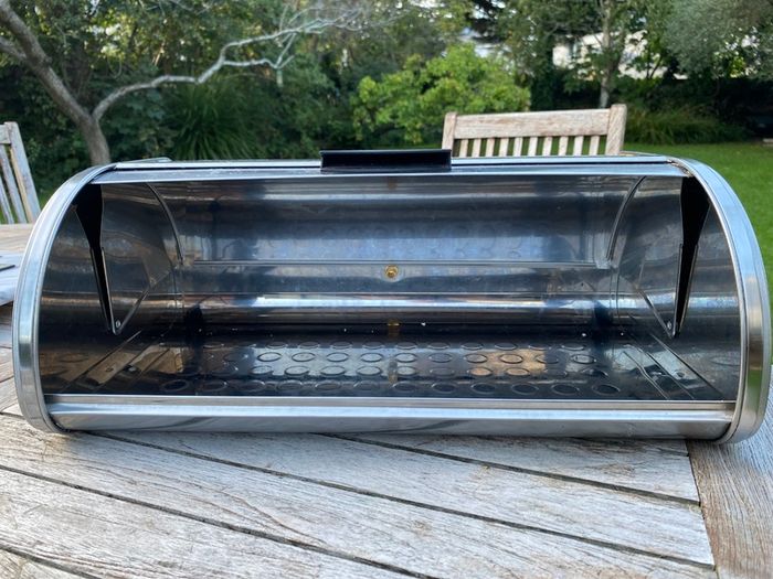 Brabantia stanless steel bread bin