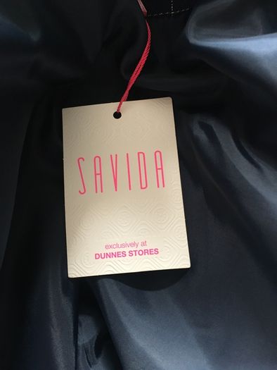 Savida checked blazer, new. Size M