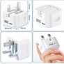 Original USB C Charger Plug UK PD 35W QC3.0 Power Block | Fast Wall Charger Dual Image 3