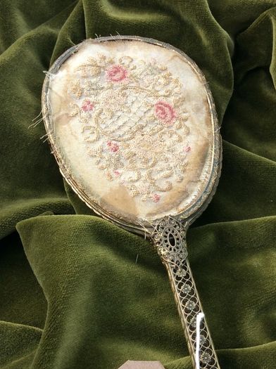 Art Nouveau hand Mirror
