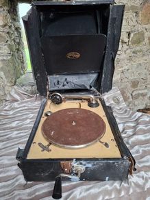 Antique Triump  Record player