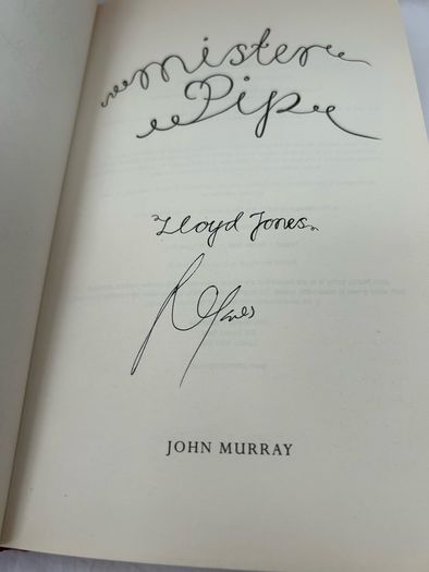 SIGNED Lloyd Jones Mister Pip UK Hardcover Booker Prize Shortlisted Novel VG