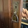 Antique mahogany wardrobe Image 2