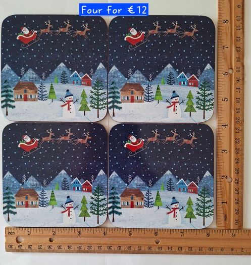 New Christmas Placemats & Coasters