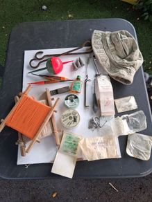 Vintage fishing gear