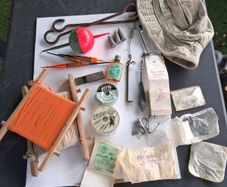Vintage fishing gear