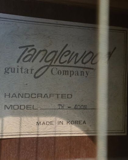 Tanglewood Classical Guitar