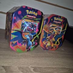 Pokemon Charizard Tins