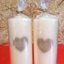 Brand new decorative wedding candle gift set mr&mrs Image 3