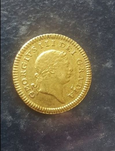 Third Guinea 1804 King George lll coin