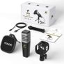 Condenser Computer PC Mic with Tripod Stand, Pop Filter, Shock Mount for Gaming, Streaming, Podcasting, YouTube, Skype, Twitch, Discord, Compatible with Laptop Desktop Image 2