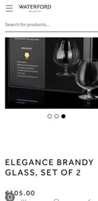 Marquis By Waterford 4 Vintage Crystal Brandy Glasses