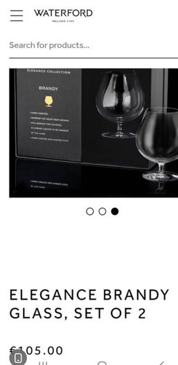 Marquis By Waterford 4 Vintage Crystal Brandy Glasses