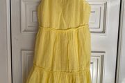 Summer yellow dress