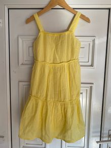 Summer yellow dress