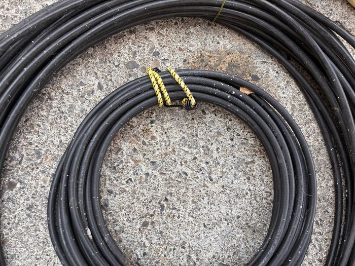 Old pipe wire