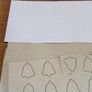 Small Christmas Kraft Stickers Stocking, Tree, Bell Image 3