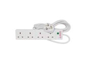 4 Gang Extension Lead  with Surge Protection 5 Meter