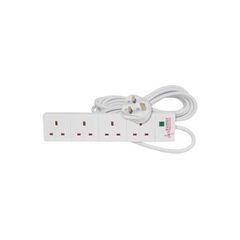 4 Gang Extension Lead  with Surge Protection 5 Meter