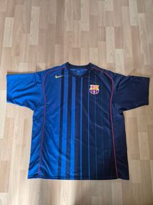 Barcelona Jersey Official Nike FC Barcelona Away Jersey 2004/2005 Mens Size XL