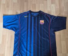 Barcelona Jersey Official Nike FC Barcelona Away Jersey 2004/2005 Mens Size XL