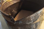 Brass Helmet Coal Scuttle