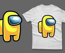 Yellow impostor among us t-shirt impostor t-shirt