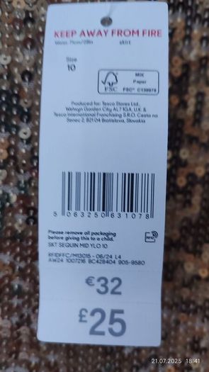 Sequin Midi Skirt Brand New with tag