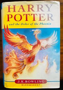 Harry Potter and the order of the Phoenix - first edition