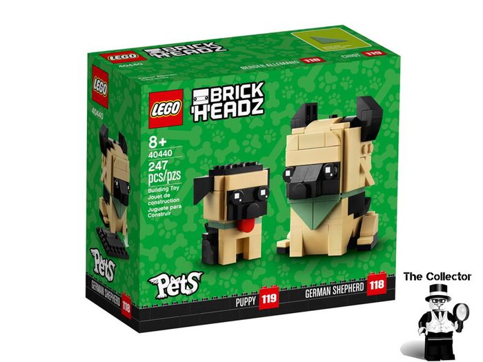 LEGO BrickHeadz German Shepherds Set 40440 Brand New Factory Sealed