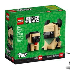 LEGO BrickHeadz German Shepherds Set 40440 Brand New Factory Sealed