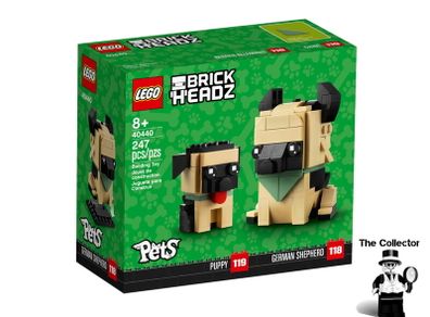 LEGO BrickHeadz German Shepherds Set 40440 Brand New Factory Sealed