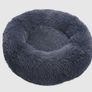 Calming Dog Bed - Washable Fluffy Plush Puppy Cat Bed with Anti-Slip Bottom 60cm Image 9