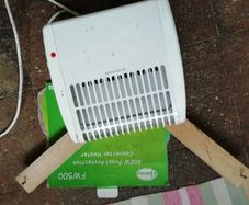 Frost protection convector heater