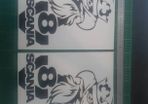 Scania v8 stickers x 2