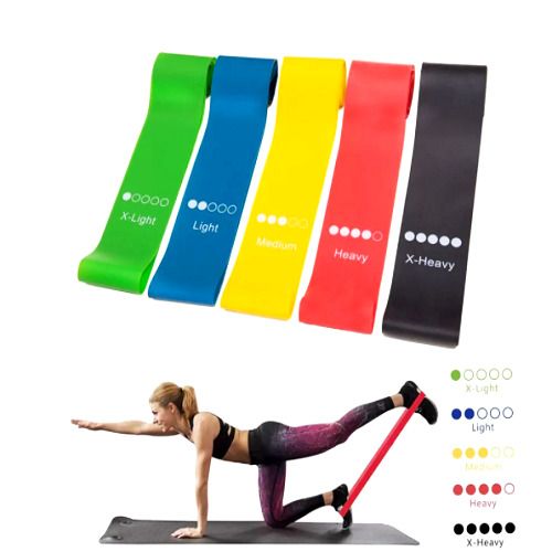 Resistance Band Set For Men And Women 5 In Set