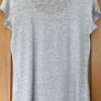 Grey Ladies Linen Top Image 8